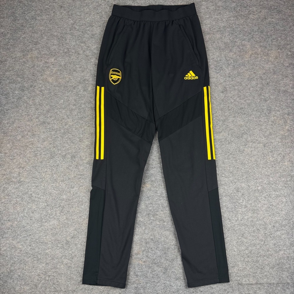 Adidas Arsenal FC 2019/20 EU Training Pants 31" Pockets Black Mens Medium M